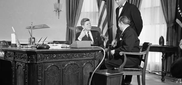 Much more than a piece of furniture, the president's Resolute Desk has echoed through history