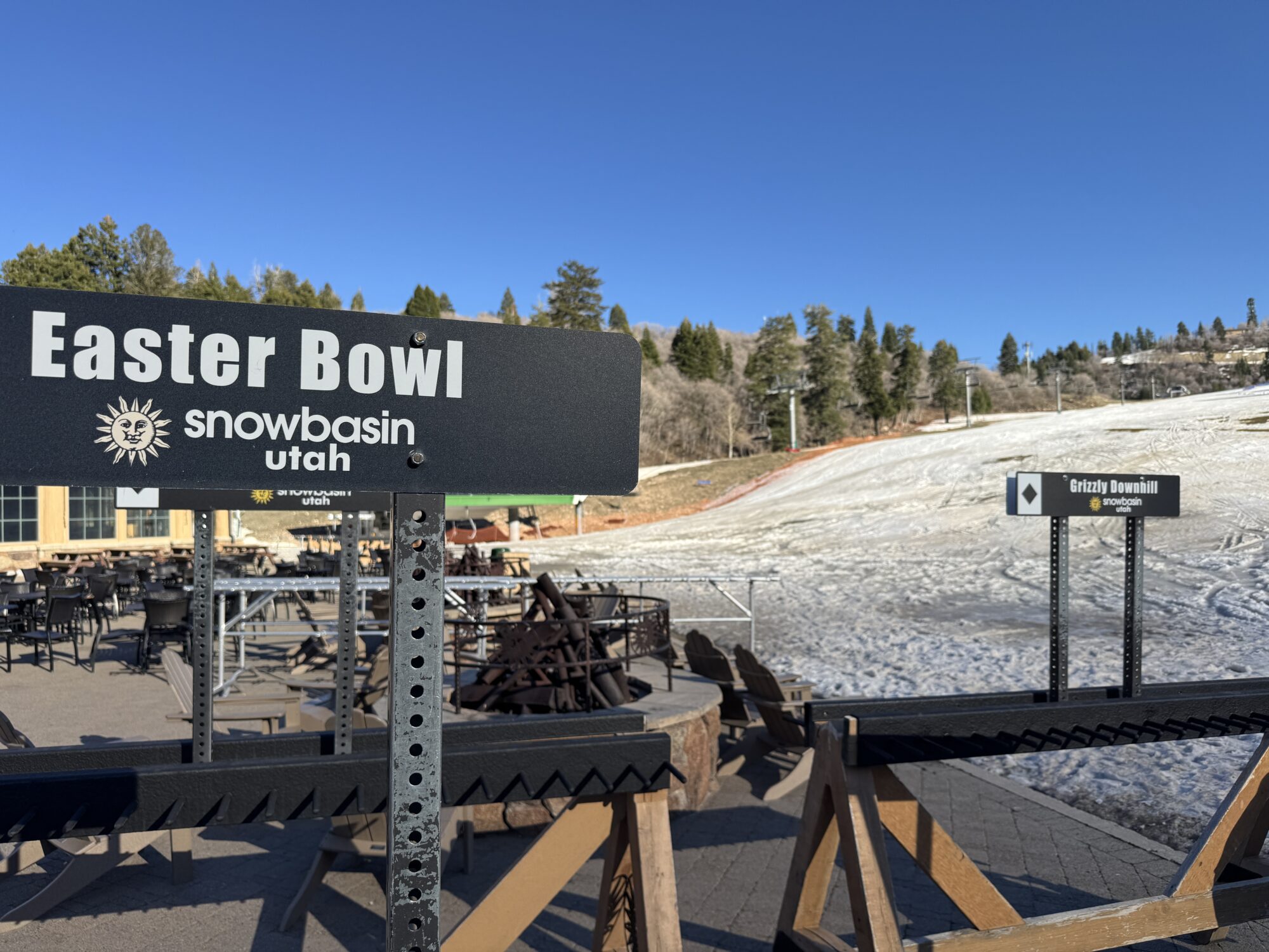 Snowbasin ski season ends Sunday, one month earlier than average