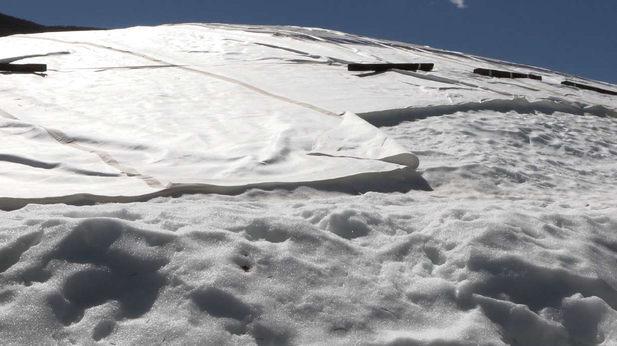 Utah testing snow storage technique at Soldier Hollow ahead of 2034 Games