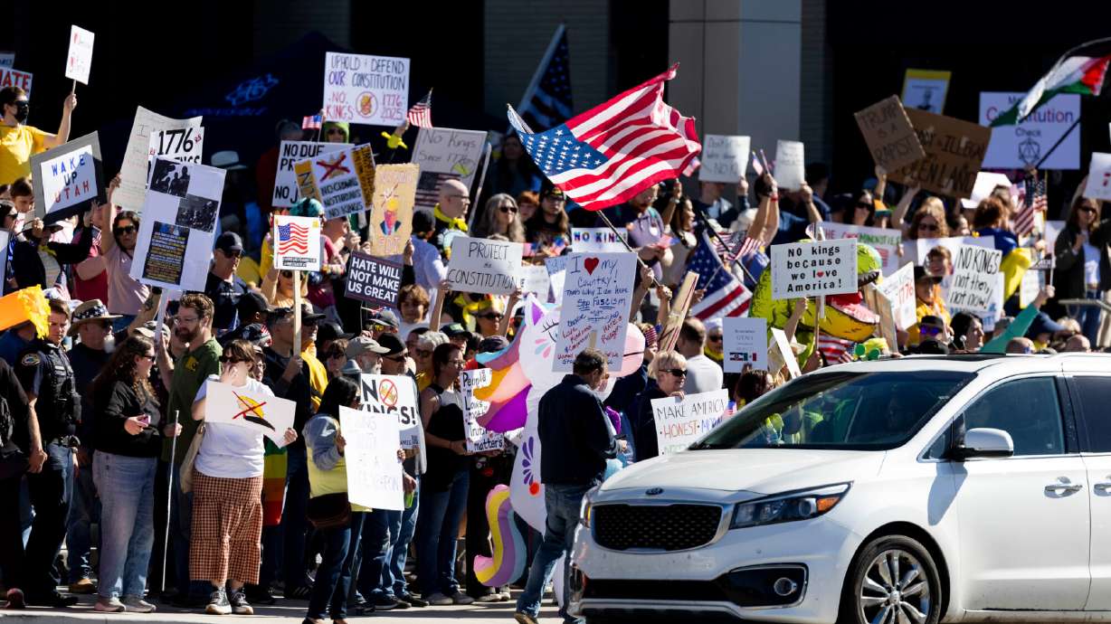 Thousands expected at 'No Kings' protests in Utah as organizers emphasize safety