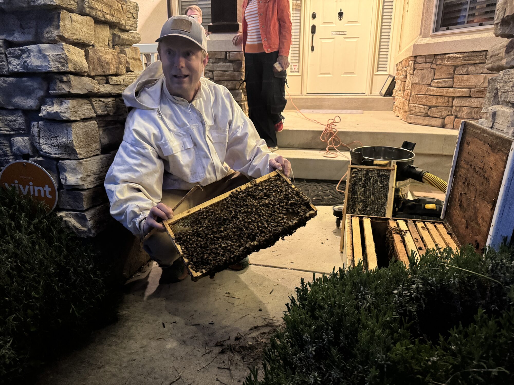 Kaysville homeowner surprised by swarm of 30,000 bees