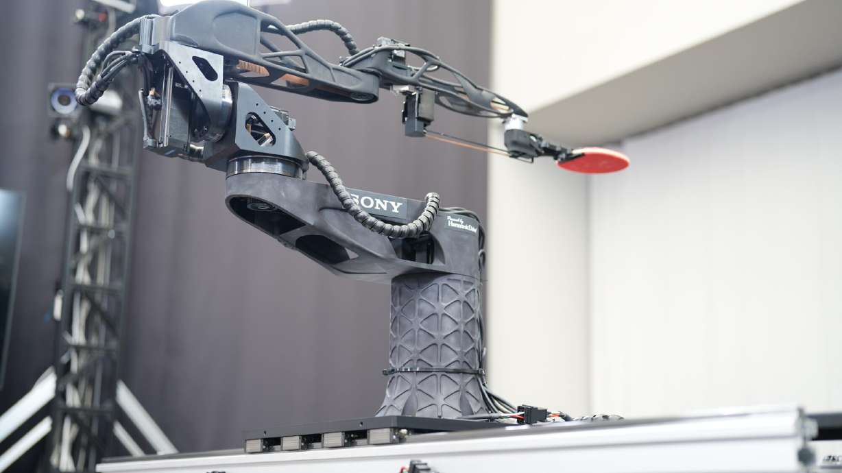 A robot is beating human pros at table tennis. Its maker calls it a milestone for machines