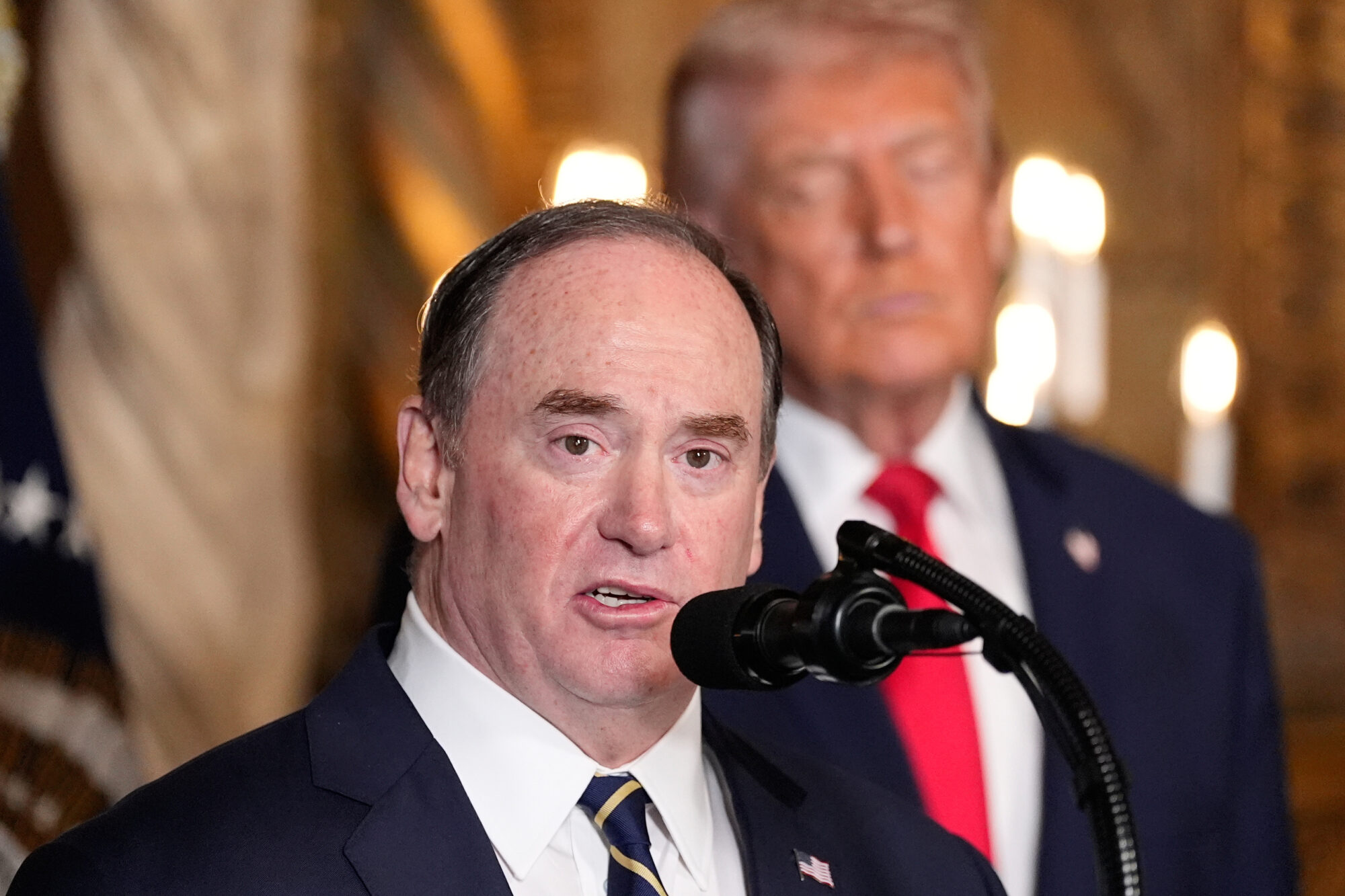 Pentagon says Navy Secretary John Phelan is leaving, in latest departure of a top defense leader