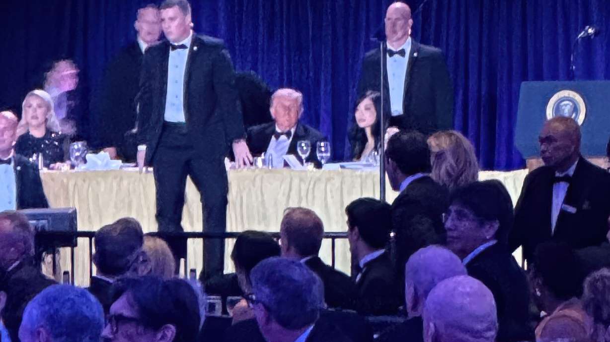 What happened inside the ballroom when a gunman tried to breach Trump's night with the press