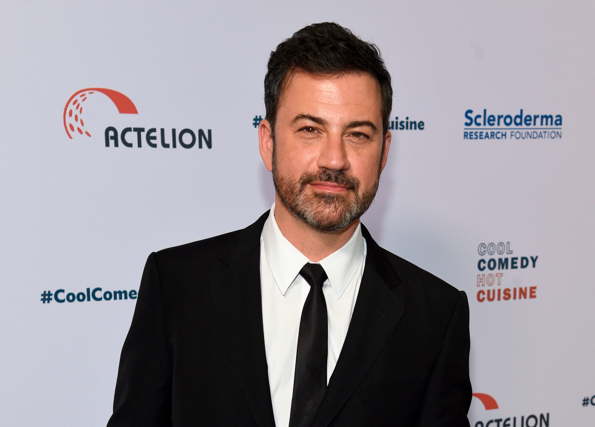 In this June 16, 2017, file photo, Jimmy Kimmel attends the 30th annual Scleroderma Foundation Benefit at the Beverly Wilshire hotel in Beverly Hills, Calif. 