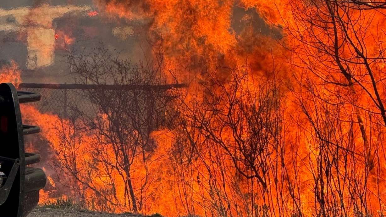 Utah firefighter survives being engulfed in flames, calls it a miracle