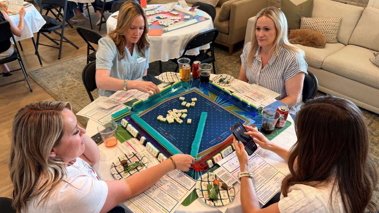 If mahjong is your new fave, add an aesthetic set to your game cupboard.