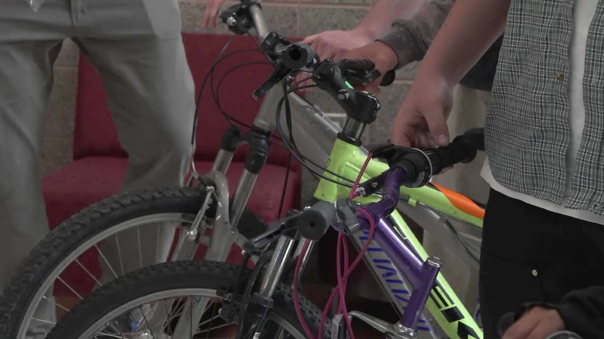 Weber students restore bicycles, delivering opportunity through 'Gearing Up for Good'