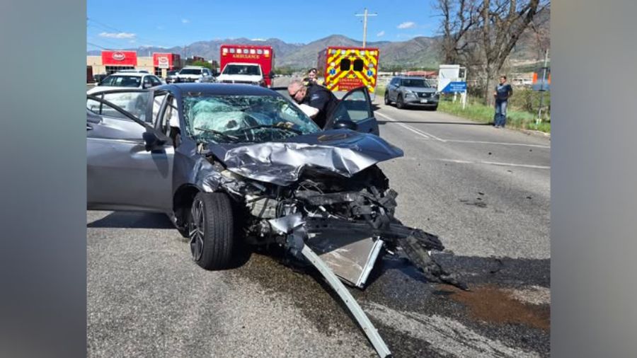 6 hospitalized after crash in Logan intersection | KSL.com