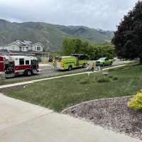South Weber Fire Department tackle grass fire that damaged home