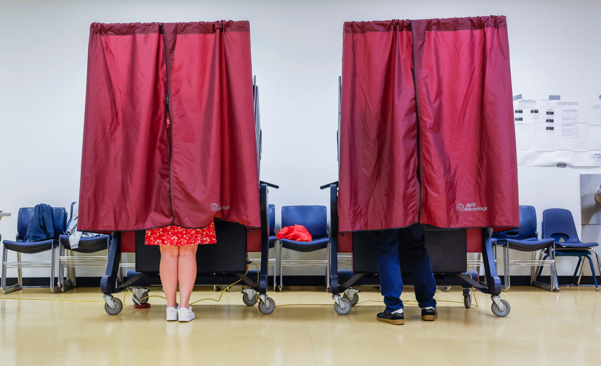 Polls close in Louisiana Republican primary as Trump backs challenger to Sen. Bill Cassidy