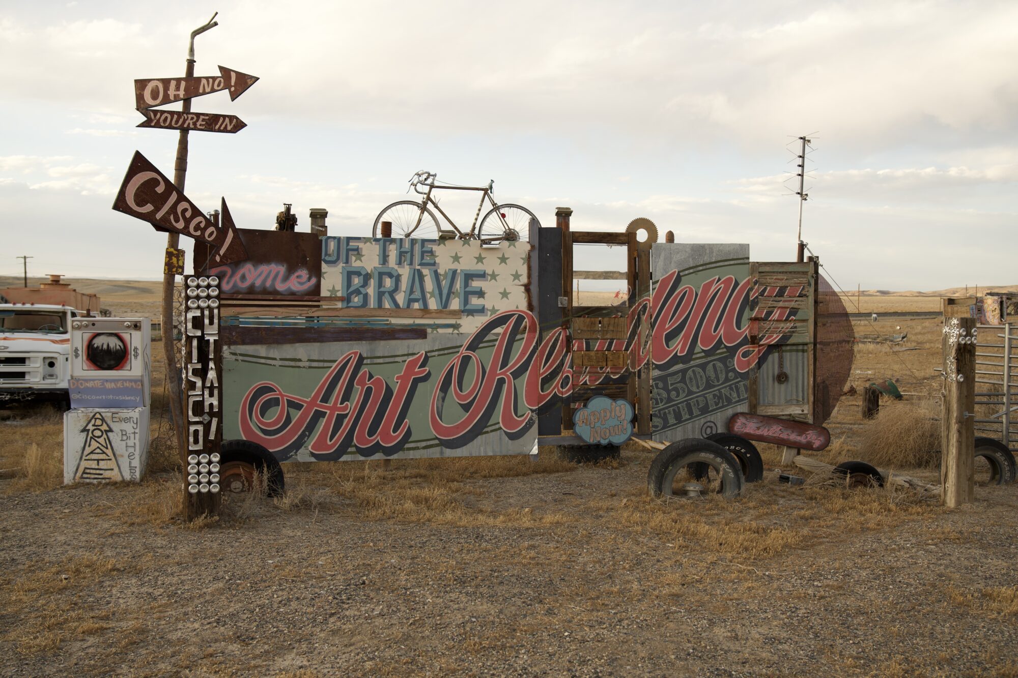 This Utah ghost town doubles as an artist residency. Here's how it works