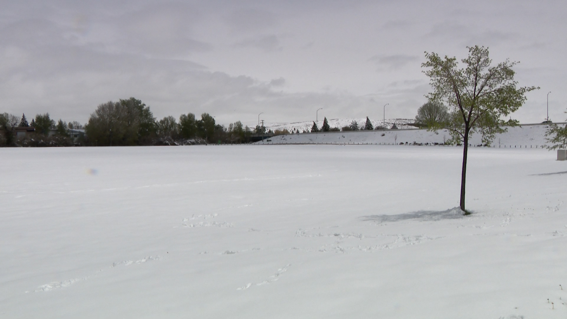 4-5 inches of snow fell in Evanston overnight, city says the water is badly needed