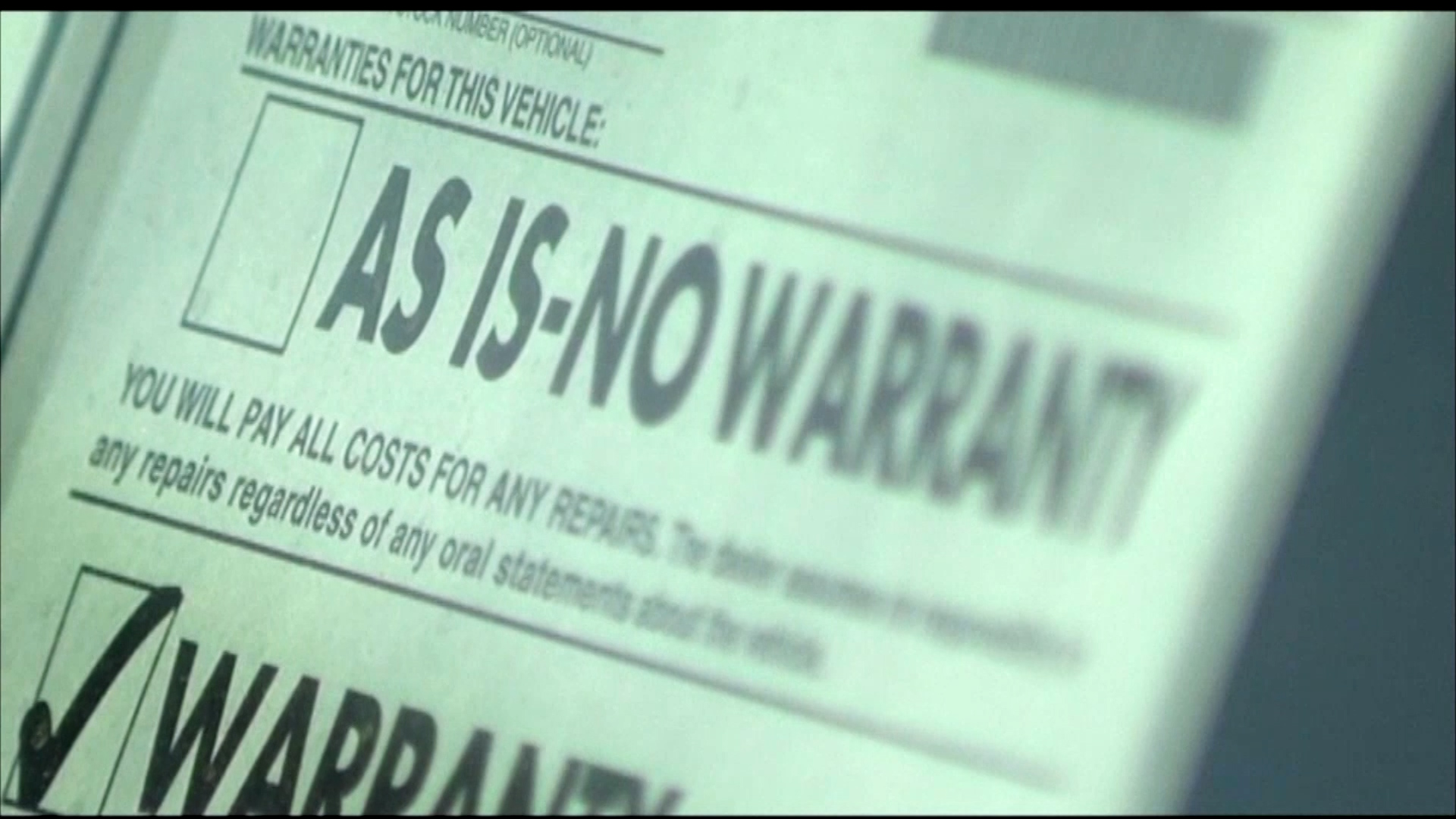 Utah regulators warn used car dealers that promises can trump "as is" disclaimers