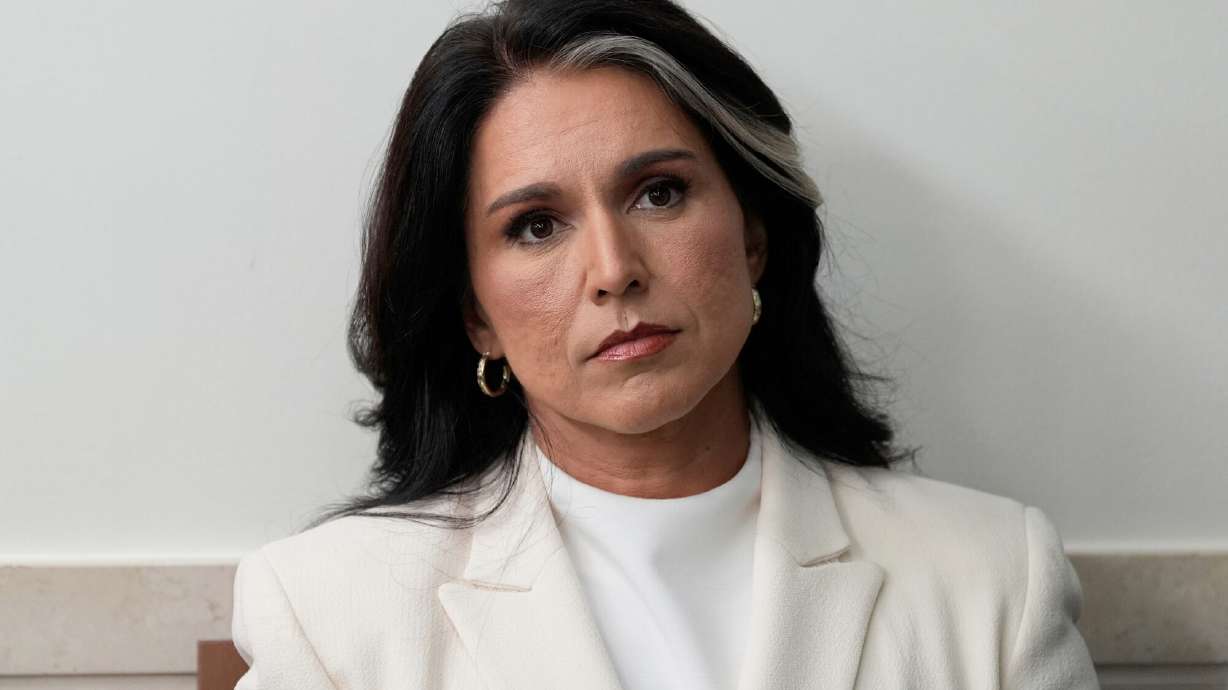 Tulsi Gabbard resigns as director of national intelligence, citing her husband's health
