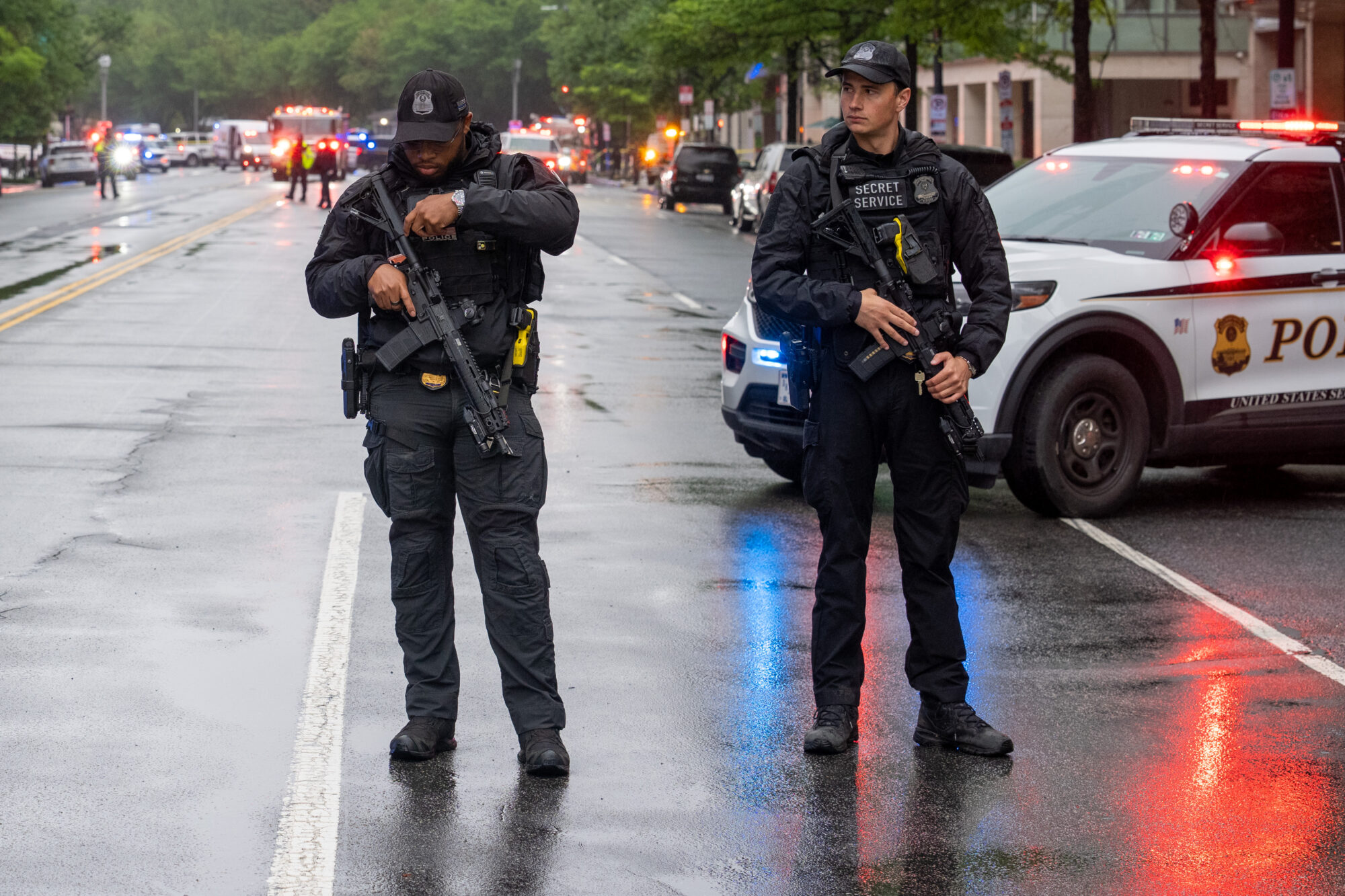 Suspect dead after opening fire near White House security checkpoint, Secret Service says