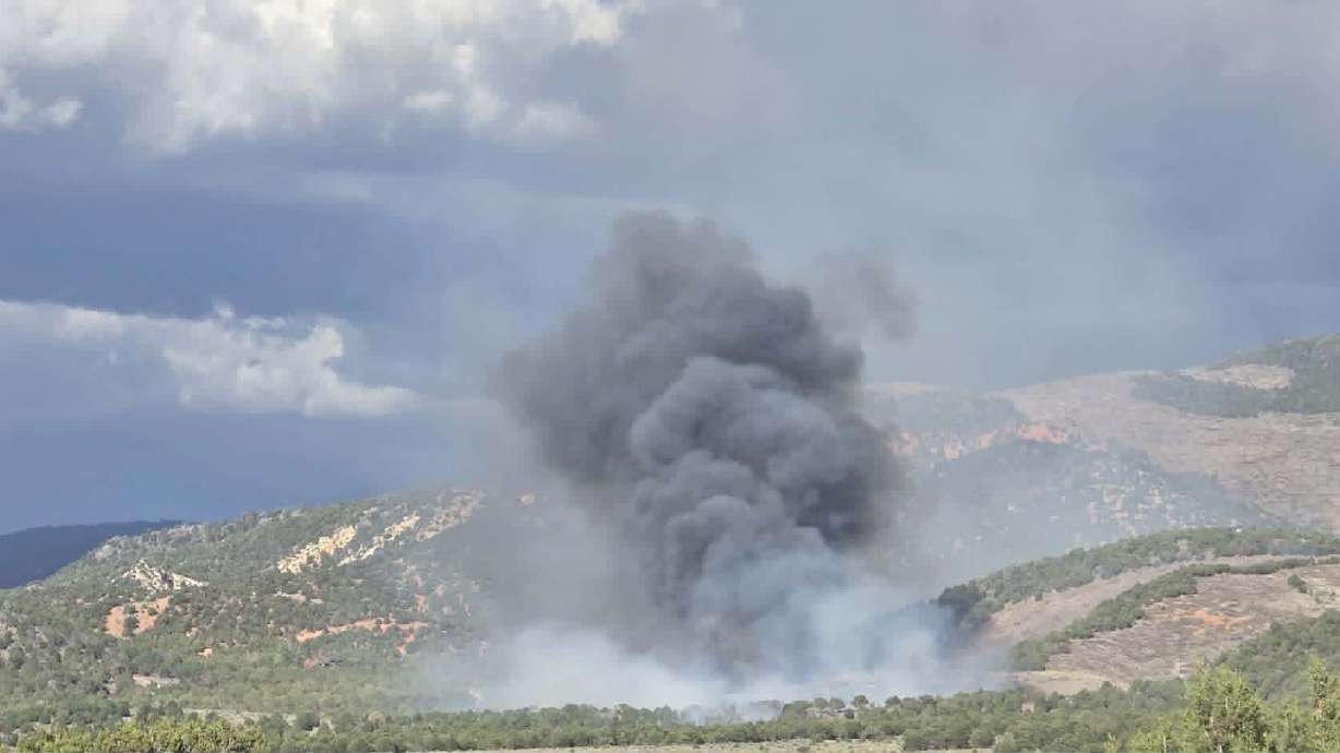 Crystal Lane Fire in Iron County causes evacuations, now lifted