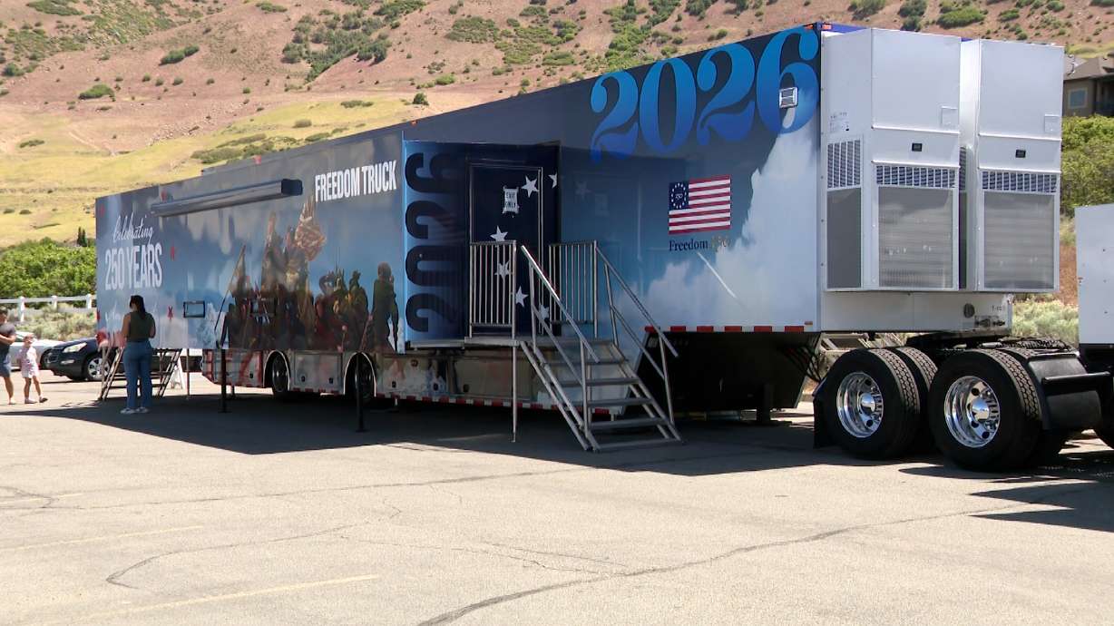 Freedom Truck visits Utah communities on nationwide tour