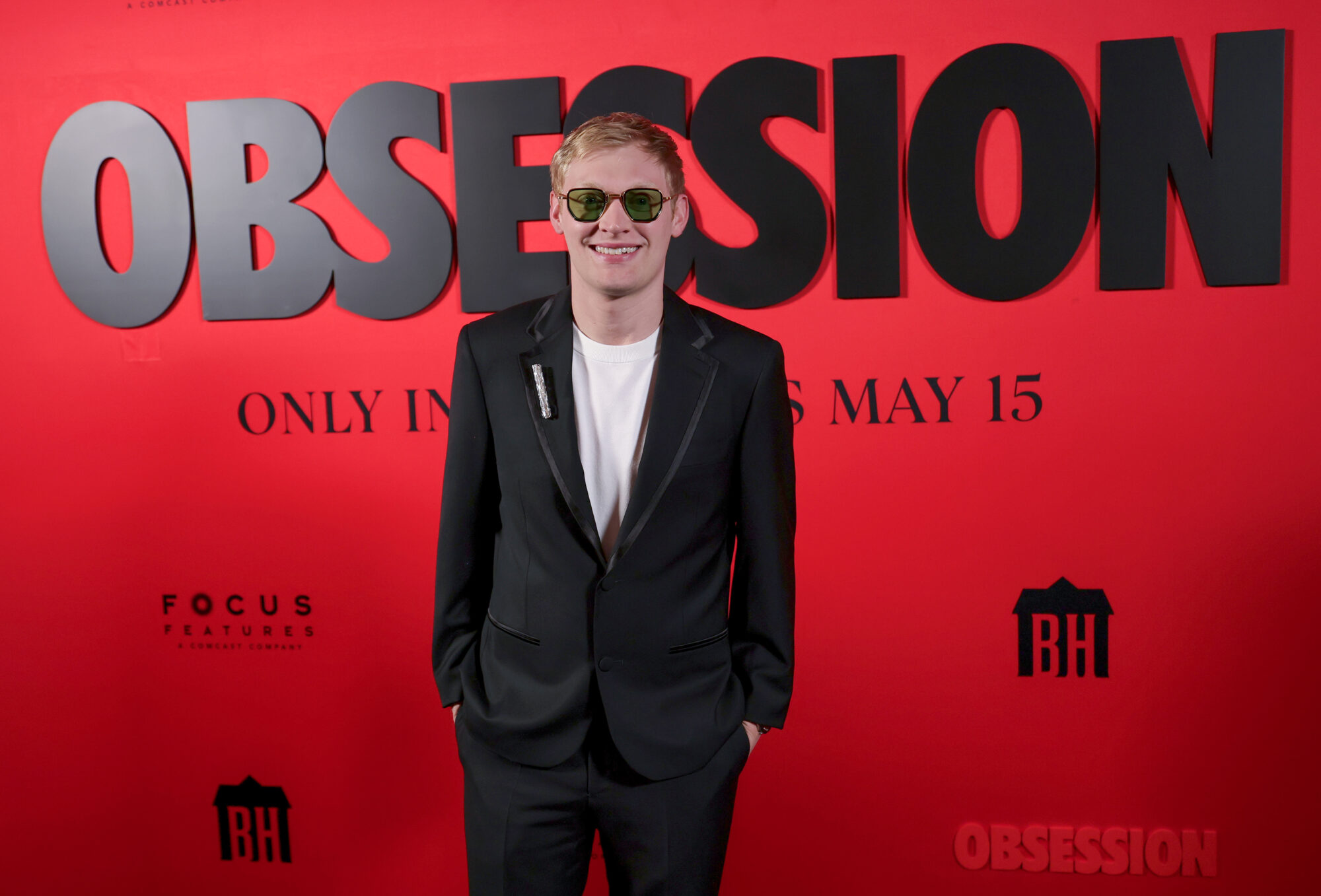 Curry Barker attends the Los Angeles Special Screening of Focus Features' "Obsession" at the Hollywood Legion Theater on May 11, 2026 in Los Angeles, California (Photo by Frazer Harrison/Getty Images)