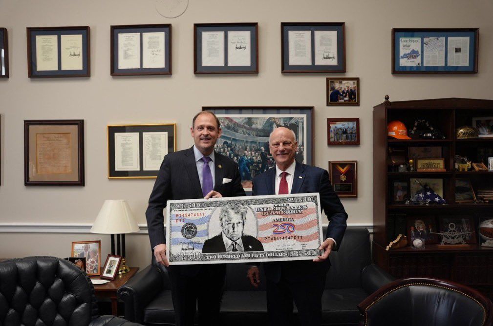 Trump admin planning to potentially put president’s image on commemorative $250 bill