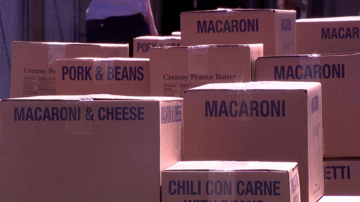 Church of Jesus Christ delivers massive food donation to Tooele for America's 250th birthday