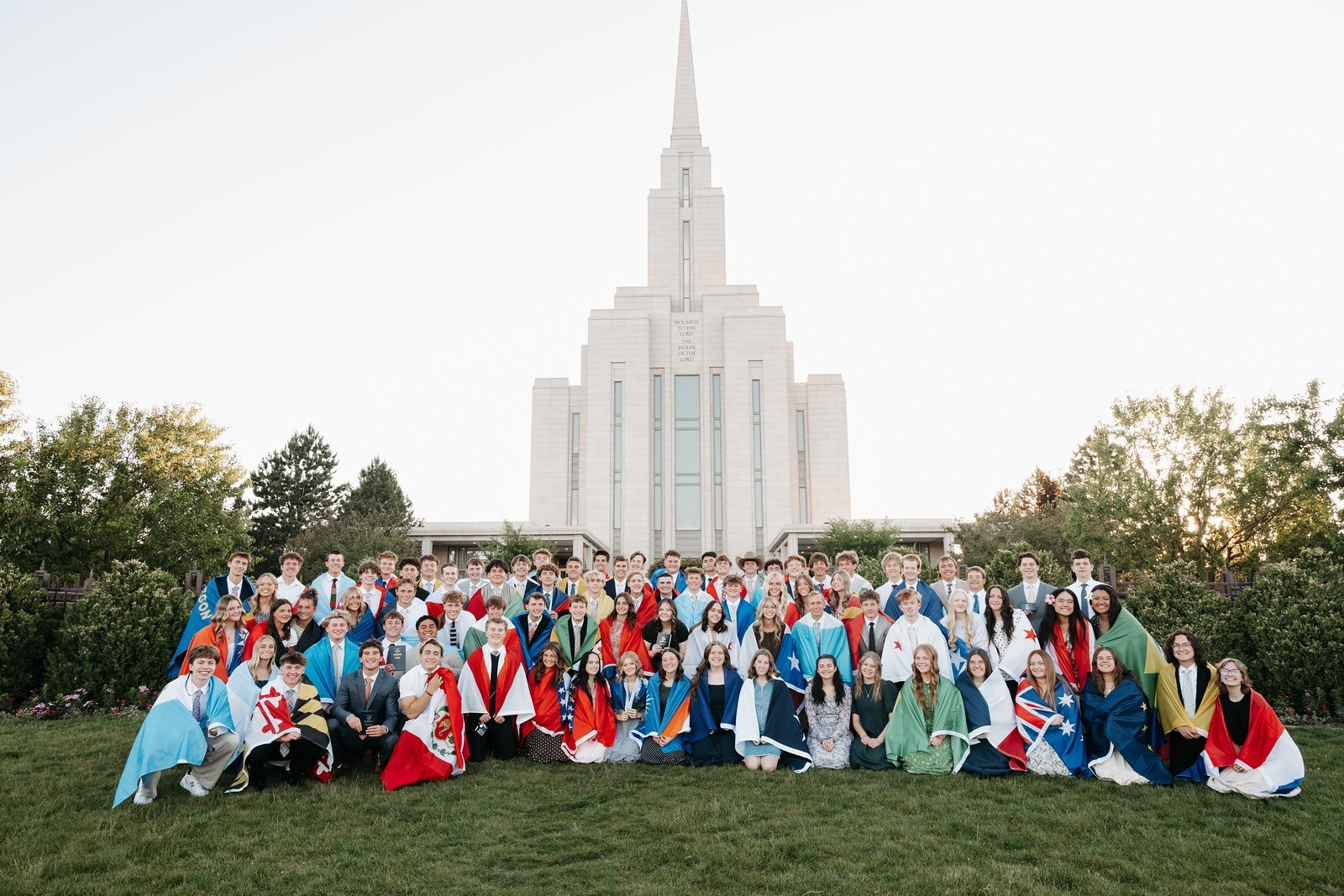 Herriman High students celebrate mission calls in flag video