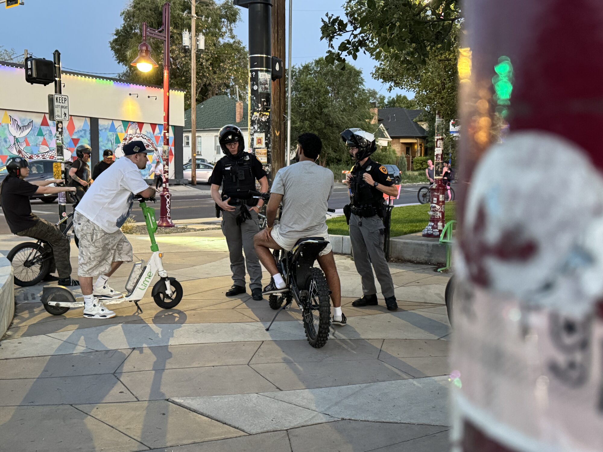 SLC Police conduct enforcement around “999 Ride”