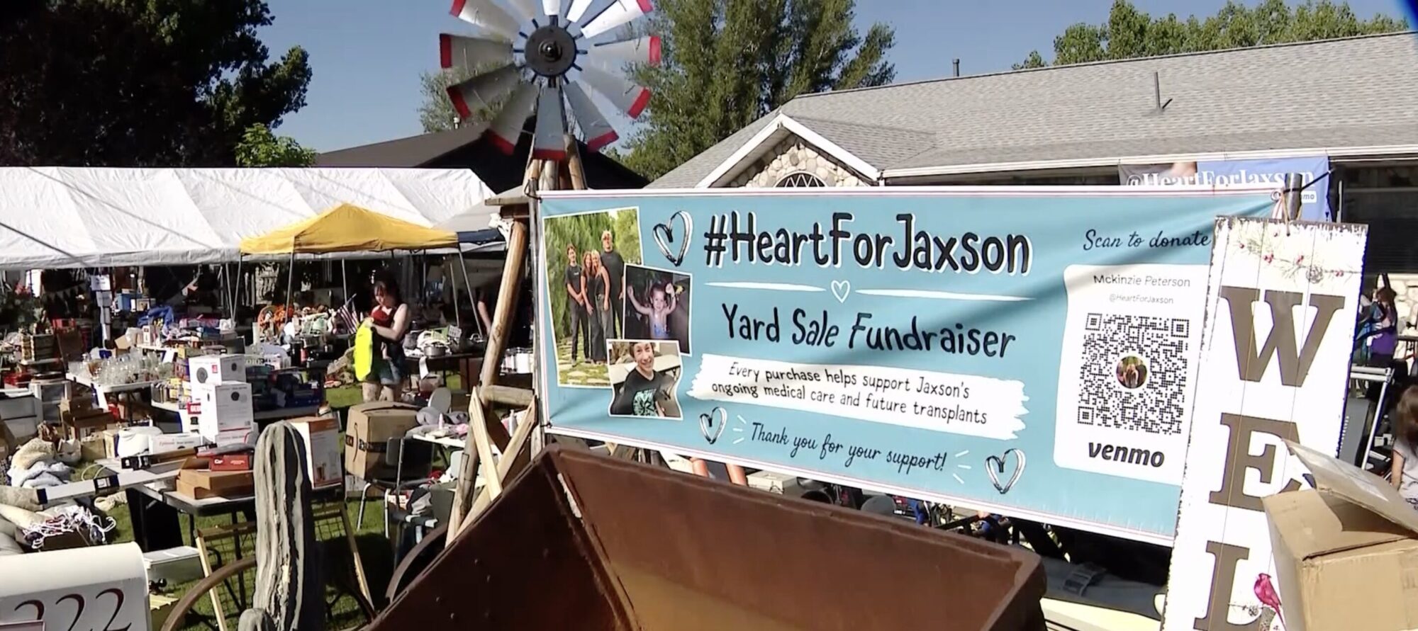 Lindon community supports man after heart transplant
