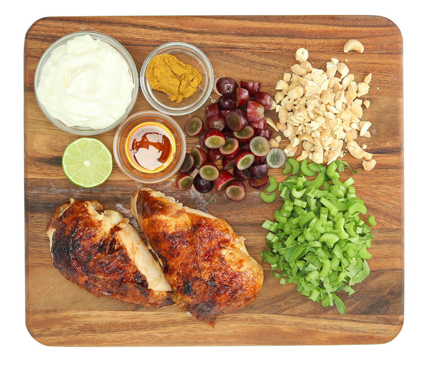 Fresh, flavorful, satisfying curry chicken salad recipe