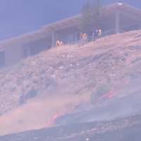 Residents feared losing their homes as fast-moving Ensign Peak fire closed in