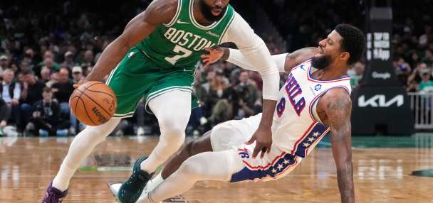 Another blockbuster: Jaylen Brown getting traded by Celtics to 76ers for Paul George, draft picks