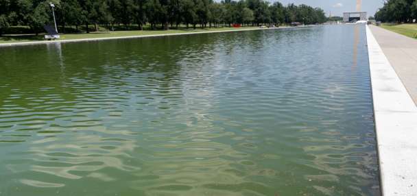 Former Olympian indicted on felony charge in what Trump called Reflecting Pool vandalism
