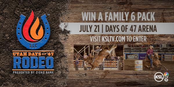 Win a Family 6 Pack to Days of '47 Rodeo!