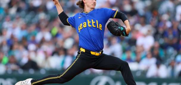 Mariners pitcher Bryce Miller takes no-hitter into 7th inning against Angels