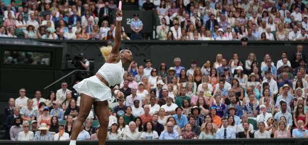 Serena Williams' singles return sets ratings record for 1st-round Wimbledon match on ESPN