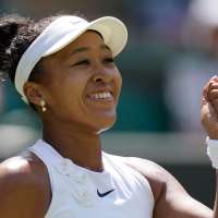 Naomi Osaka gets win at Wimbledon after she gives young daughter a 'timeout' on her birthday