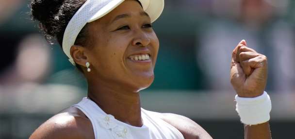 Naomi Osaka gets win at Wimbledon after she gives young daughter a 'timeout' on her birthday