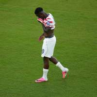 US striker Folarin Balogun says a yellow card, not red card, would have been 'fair' at the World Cup