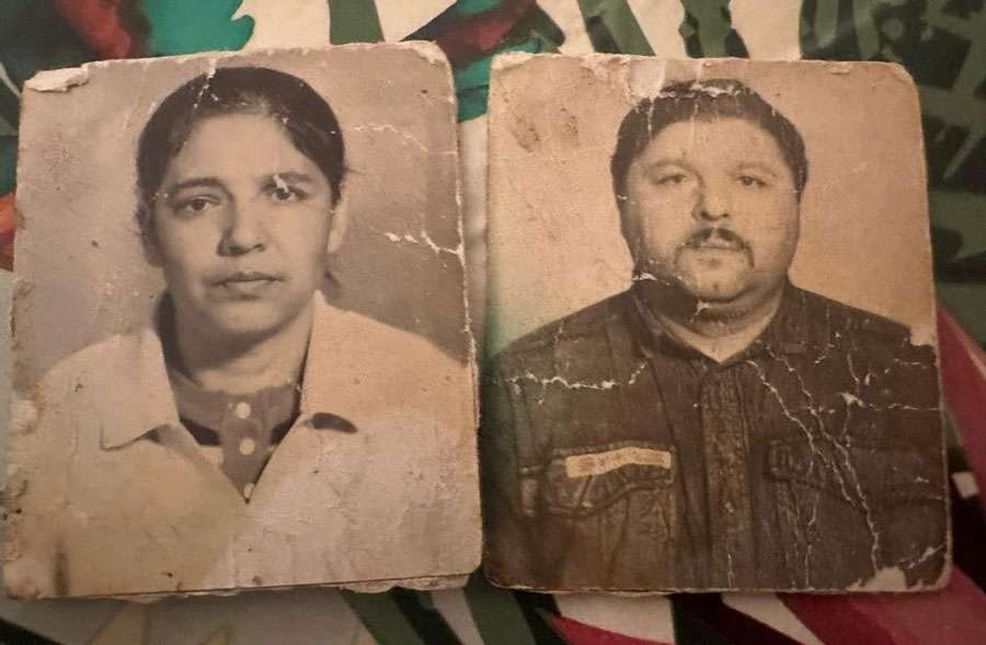 McKenna Christensen's parents. Christensen was kidnapped at birth after her mother fell ill.