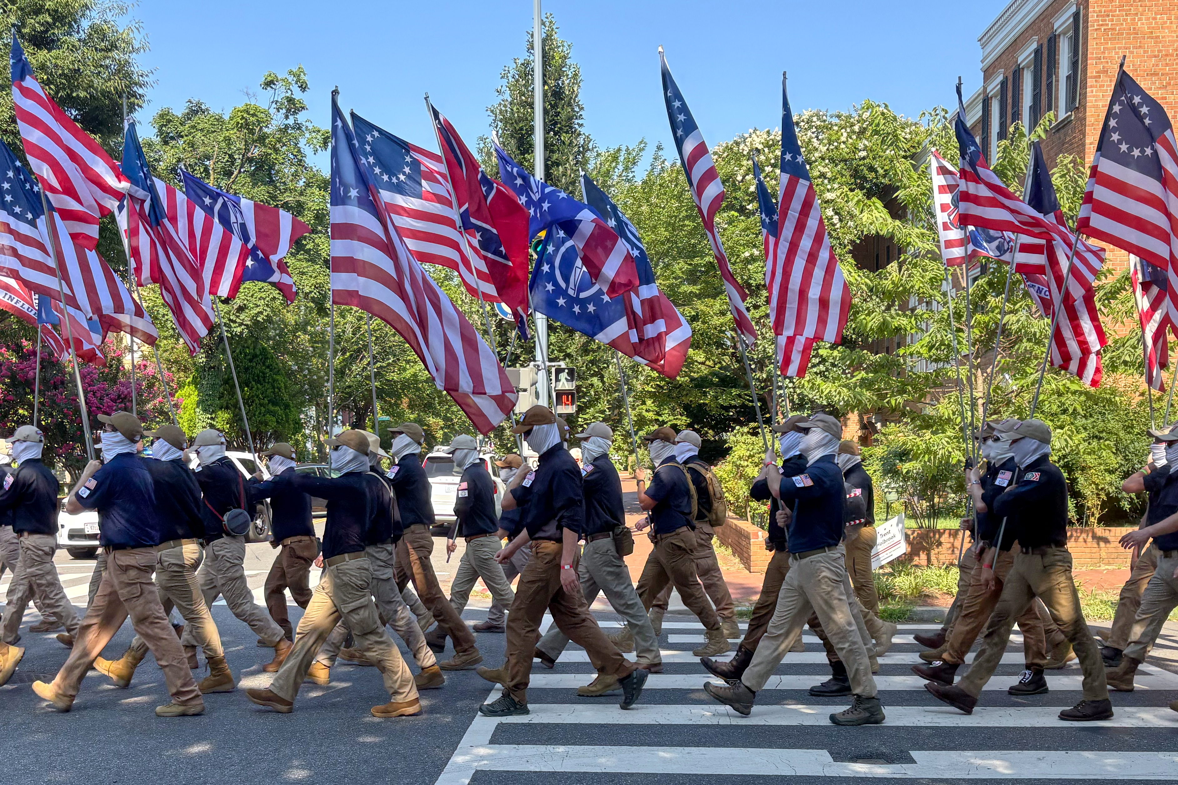 Mike Lee blames 'leftists,' 'Democrats' for white nationalist march on Fourth of July