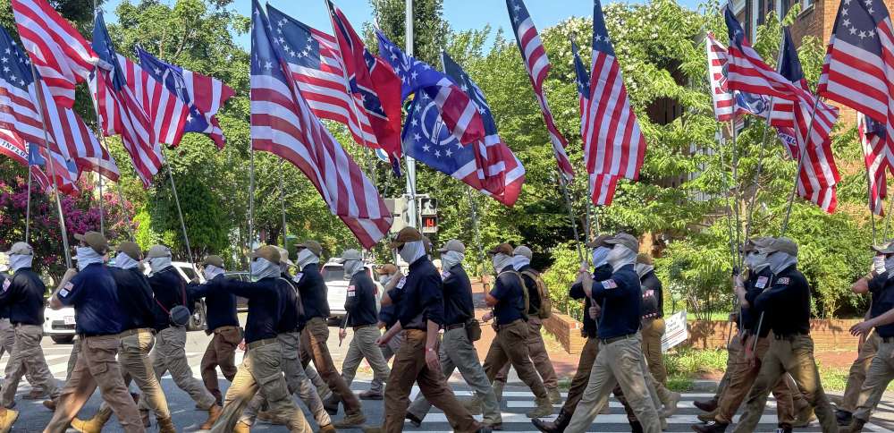 Mike Lee blames 'leftists,' 'Democrats' for white nationalist march on Fourth of July