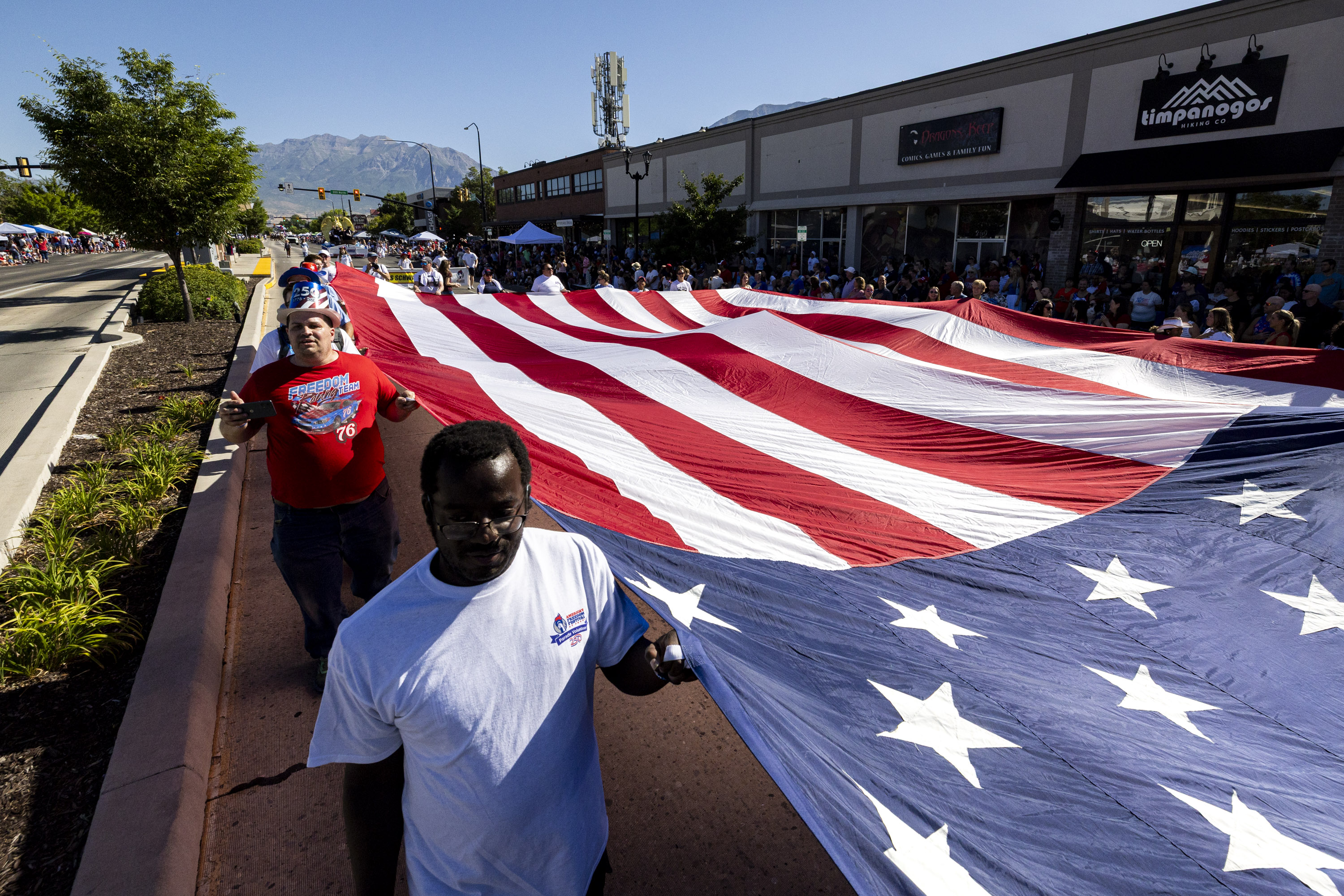 People pack Provo parade to celebrate America's 250th birthday