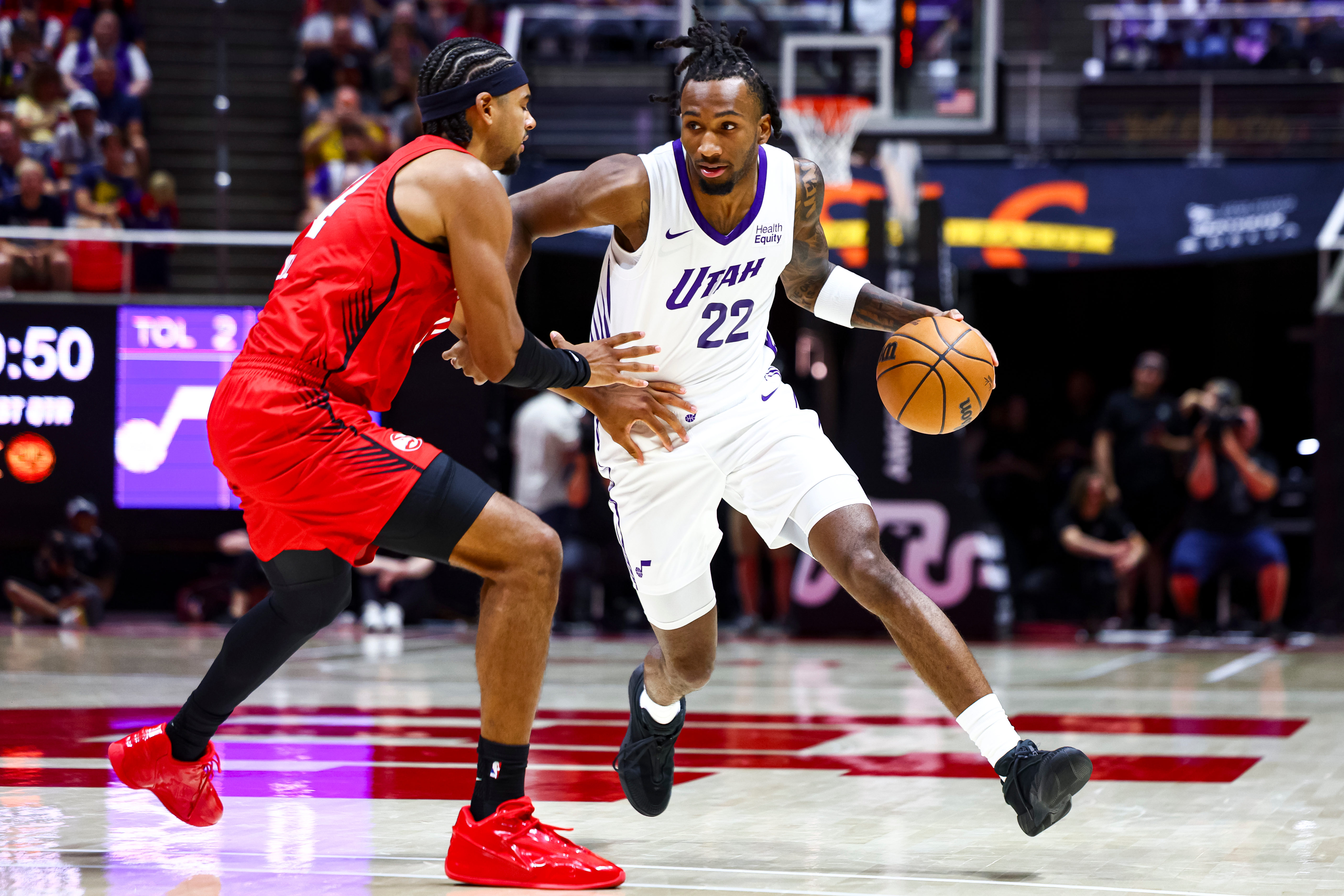 Darryn Peterson lights up Salt Lake City Summer League in Utah Jazz debut