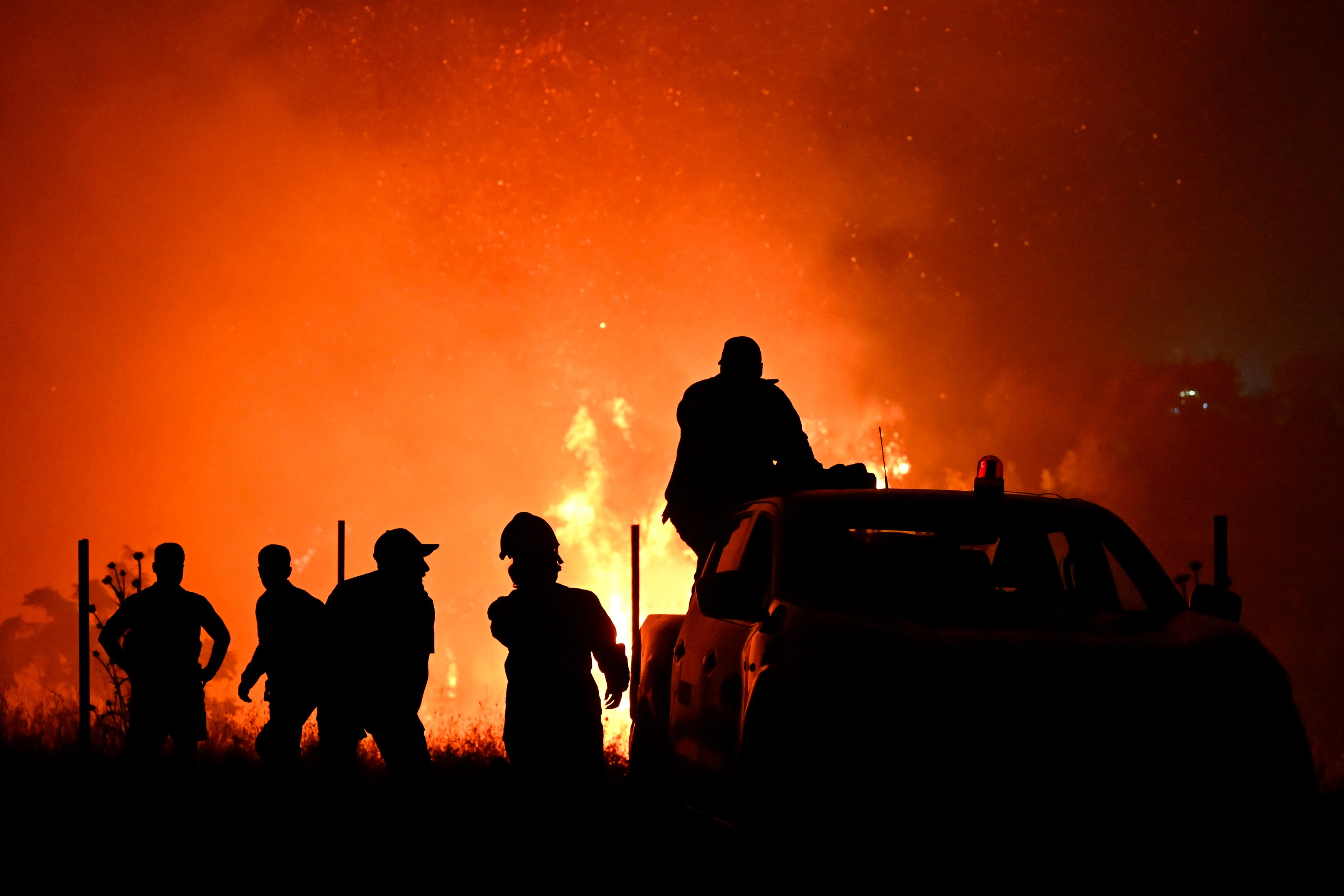 Wildfires rage in Portugal, Greece and Spain while Greek authorities warn of toxic smoke