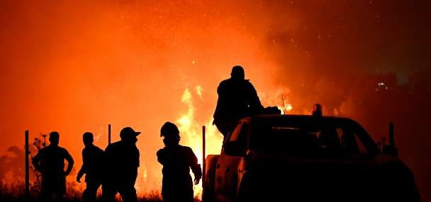 Wildfires rage in Portugal, Greece and Spain while Greek authorities warn of toxic smoke