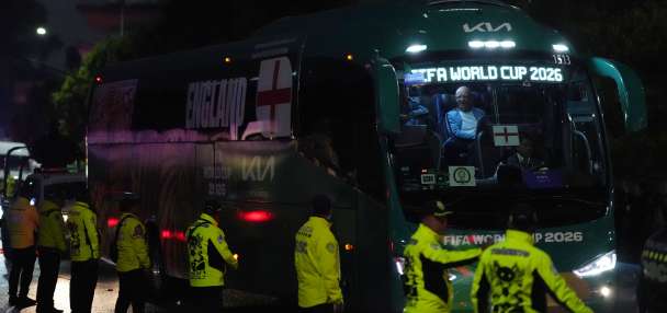 World Cup serenade: Mexican fans blast horns outside hotel to disrupt England players' sleep