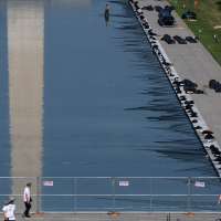 Trump's administration won't seek new bids to repair the Lincoln Memorial Reflecting Pool