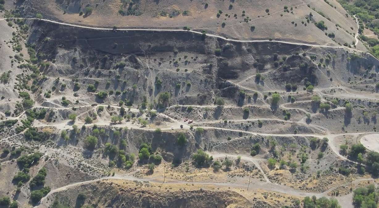 A fire was started by fireworks on Saturday in Provo.