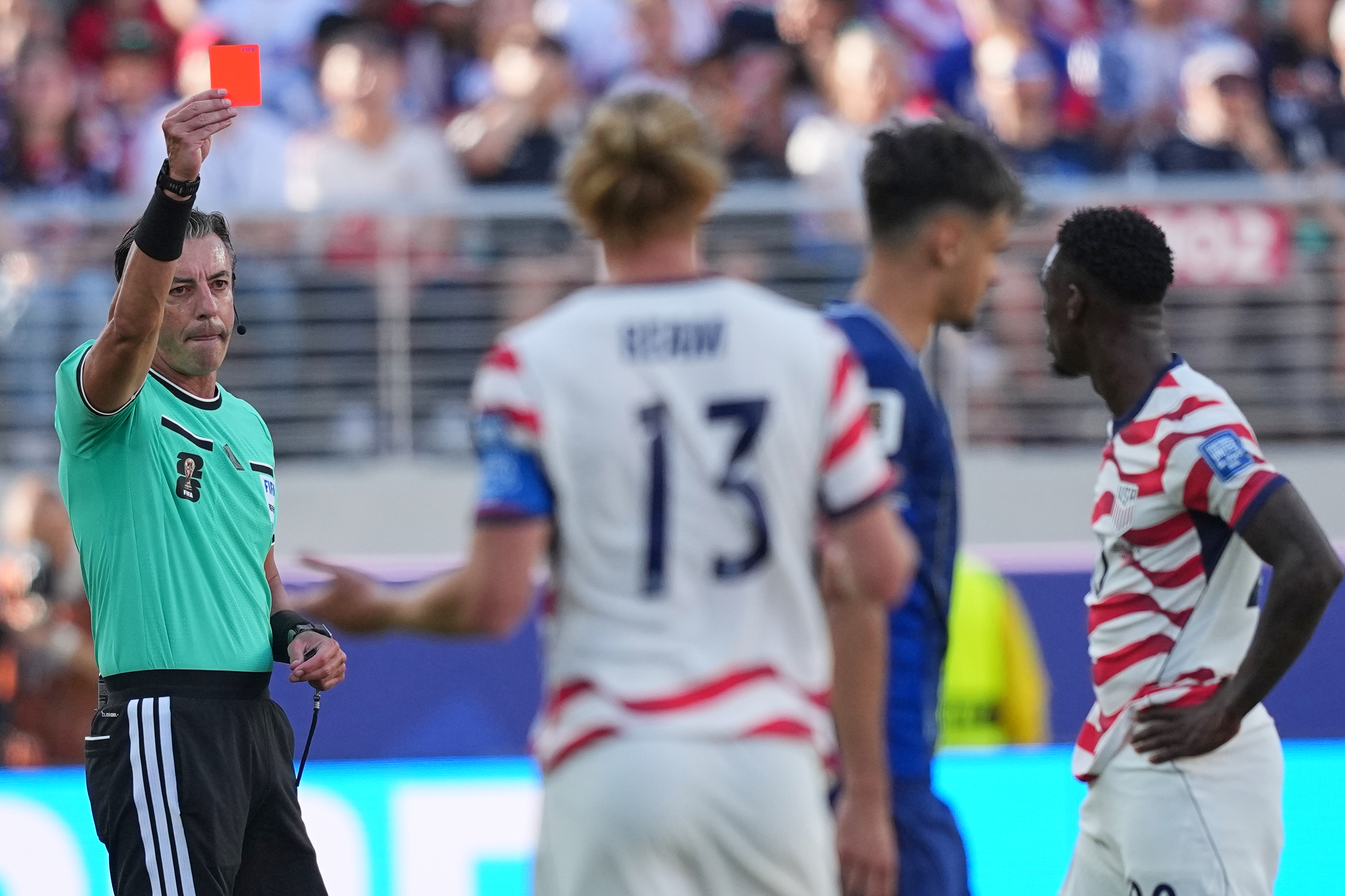 FIFA lifts US player Balogun's red card suspension at World Cup after Trump calls Infantino