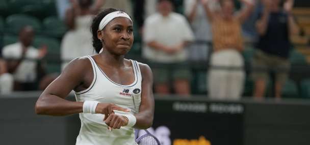 Coco Gauff's buzzer-beater at Wimbledon reminds her of Kawhi Leonard's shot